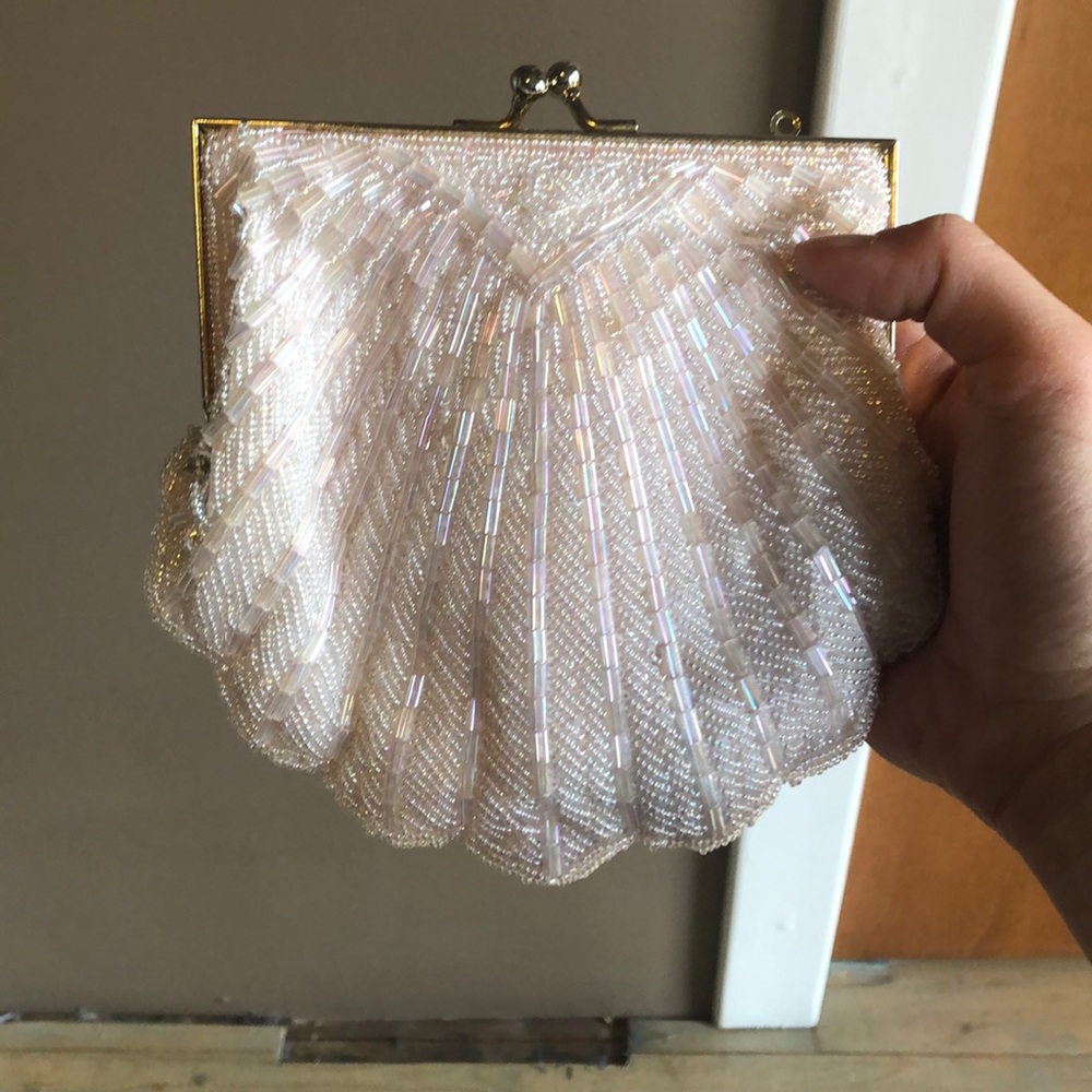 Vintage beaded clutch